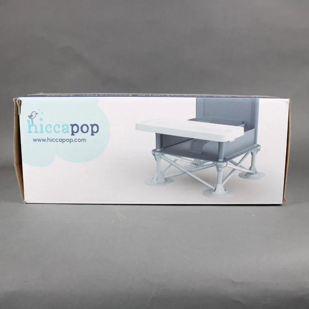 Hiccapop AS IS MISSING SEAT STRAPS On The Go Anywhere Booster Seat High Chair - Picture 2 of 16